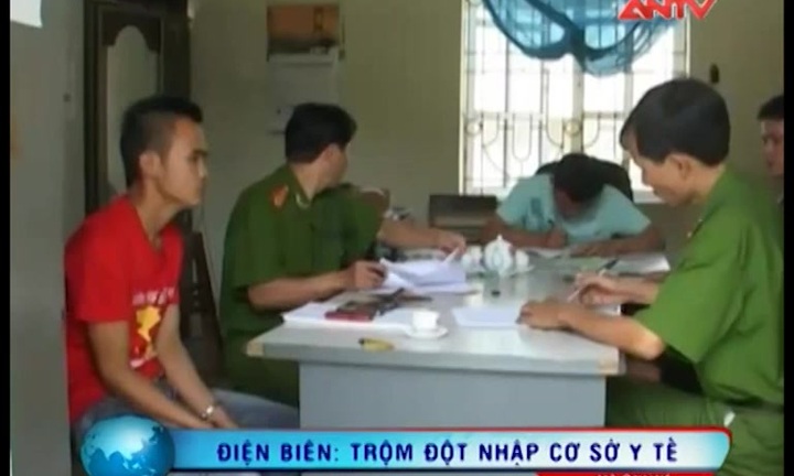 Siêu trộm 9X đột nhập cơ sở y tế