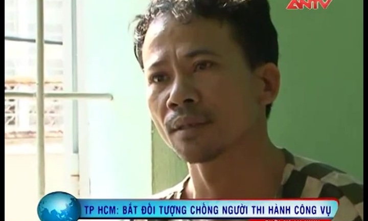 Tp. HCM: Đối tượng chống người thi hành công vụ sa lưới