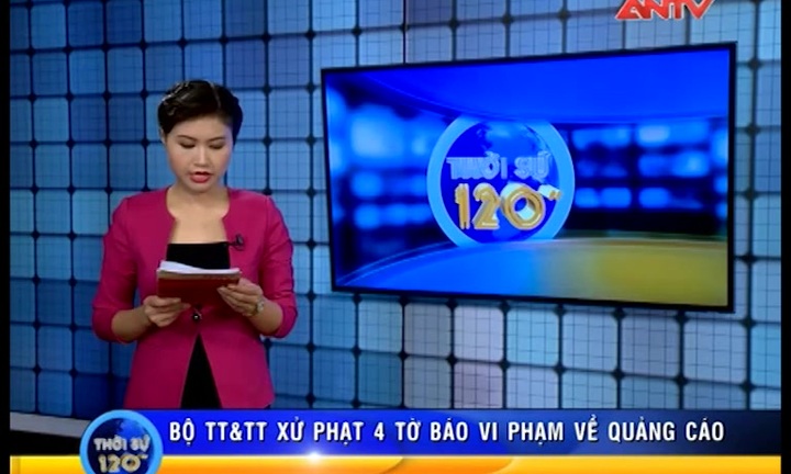 Video: Bộ TT&TT xử phạt 4 tờ báo vi phạm về quảng cáo