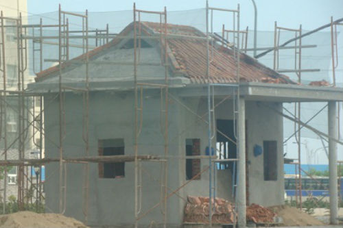 Giật mình công trình miếu thờ trong Formosa sắp hoàn thành