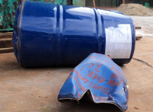 Chiếc thùng phuy phát nổ, một người chết thảm