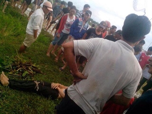 Đi mò ốc, một nam thanh niên bị nước cuốn mất tích