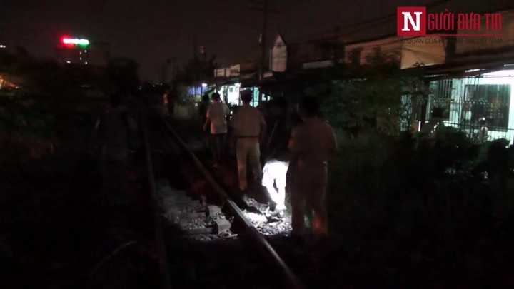 Tp.HCM: Một người đàn ông bị tàu lửa cán tử vong