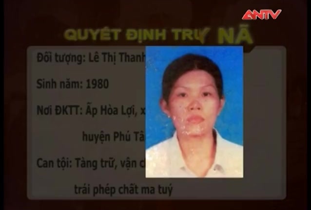 Truy nã đối tượng buôn bán ma túy ngày 20/10