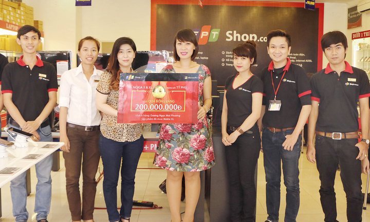 Mua điện thoại 2 triệu, trúng giải 1 tỷ đồng