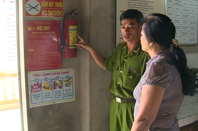 Clip: Giật mình hệ thống PCCC tại trường mầm non