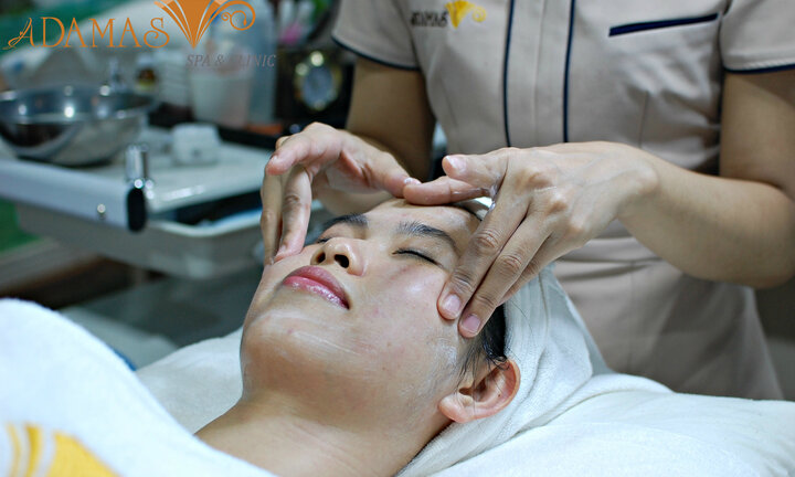 Thư giãn mặt với Oxy tươi và Vitamin