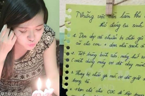 Hot girl Mai Thỏ bất ngờ gửi thư dặn chồng 5 điều trước khi sinh