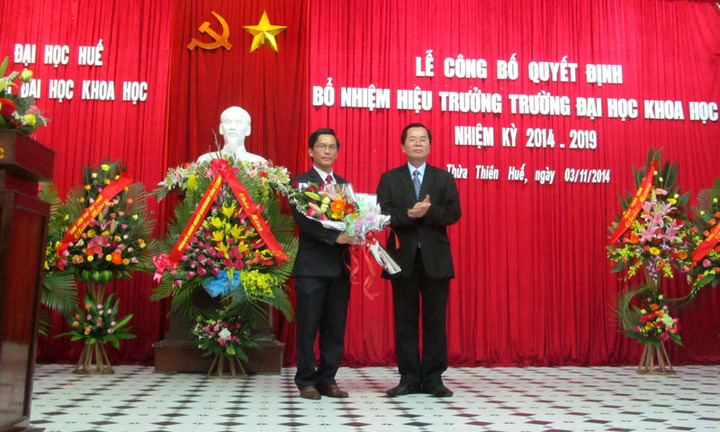 Đại học Huế bổ nhiệm hiệu trưởng các trường đại học thành viên