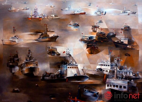 Triển lãm mỹ thuật hướng về bảo vệ chủ quyền biển đảo