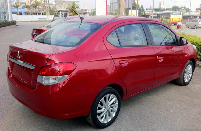 Mitsubishi Attrage lộ ảnh trước ngày ra mắt Việt Nam