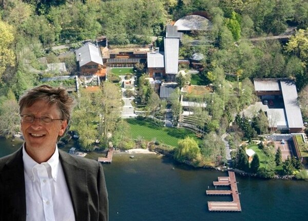 Chiêm ngưỡng dinh thự 'khủng' của Bill Gates
