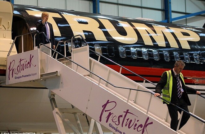 Có gì bên trong pháo đài bay xa xỉ của tỷ phú Donald Trump?