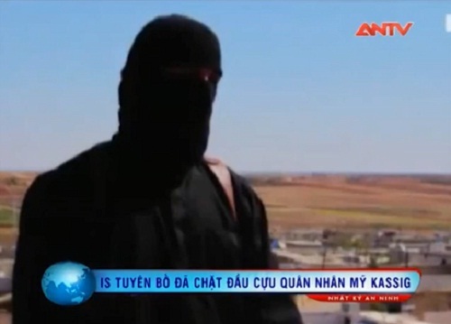 Clip: IS tung video chặt đầu cựu quân nhân Mỹ Kassig