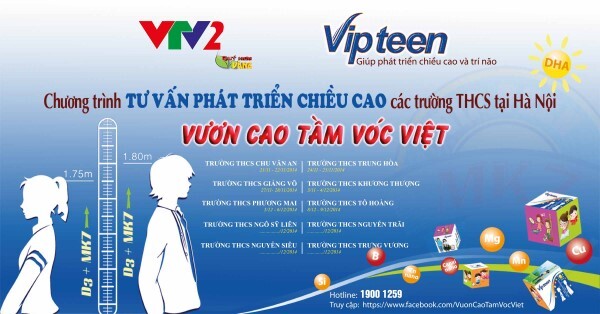 “Vươn cao tầm vóc Việt”: Chương trình tư vấn phát triển chiều cao