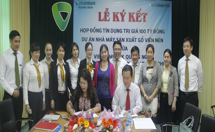 Vietcombank Quảng Ngãi tài trợ 100 tỷ đồng 