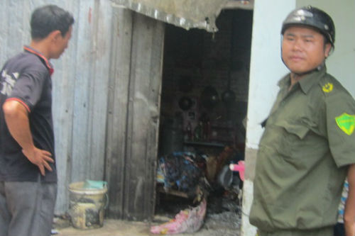 Đồng Nai: Cả nhà thoát nạn khi phòng trọ bị đốt cháy