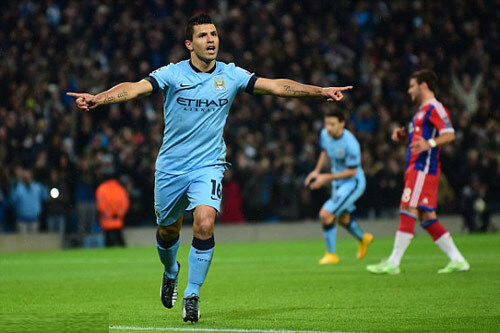 Video: Aguero tỏa sáng Manchester City hạ Bayern