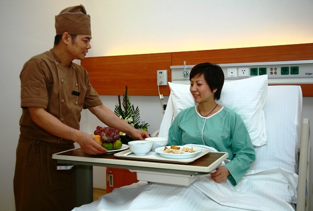 Vinmec cung cấp dịch vụ dinh dưỡng theo tiêu chuẩn quốc tế