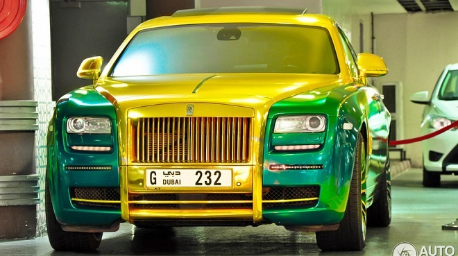 Siêu xe Rolls-Royce Ghost độ “chất” nhất thế giới Ả Rập