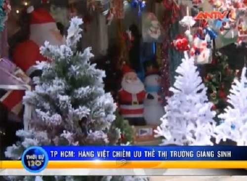 Video: Hàng Việt đang chiếm ưu thế trên thị trường Giáng sinh
