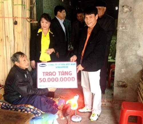 Vinamilk hỗ trợ xây nhà tình thương tại Thái Bình