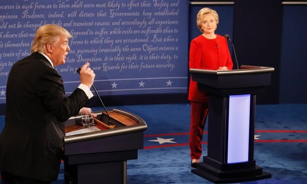 Những màn tranh luận nảy lửa giữa Clinton và Trump
