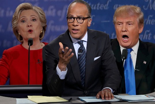 Người điều phối cuộc tranh luận Clinton – Trump mất điểm