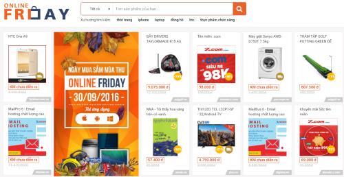 68.200 sản phẩm khuyến mãi trong Ngày mua sắm Online Friday