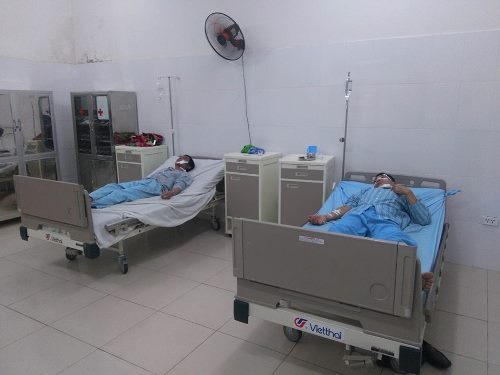 Nổ mìn tại công trường, 14 công nhân Than Khe Chàm bị thương