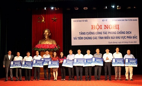 Vinamilk tiên phong trong sữa học đường, vì một Việt Nam vươn cao