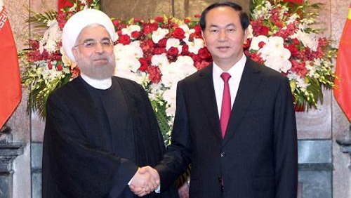Tổng thống Iran kết thúc chuyến thăm Việt Nam