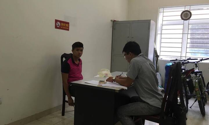 Hà Nội: Đối tượng 9x manh động đấm gãy răng CSGT