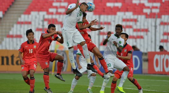 Thua thảm U19 Ả Rập Saudi, U19 Thái Lan chia tay VCK U19 châu Á