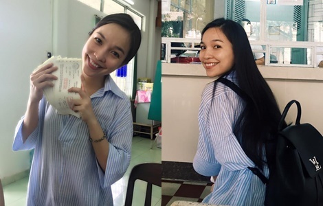 Rung động trước những hình ảnh giản dị của Hiền Thục khi đi từ thiện