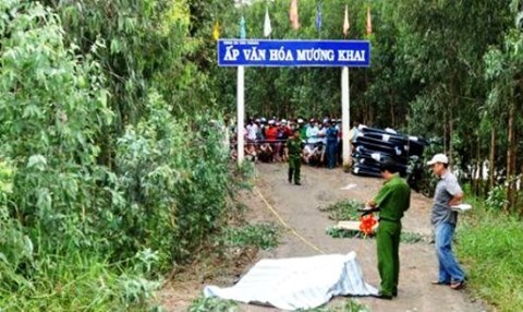 Doanh nhân giết người chở thi thể đi 100km đốt phi tang