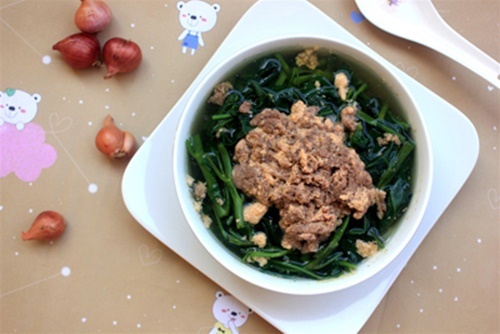 Canh rau muống nấu cua - đậm đà ngon miệng