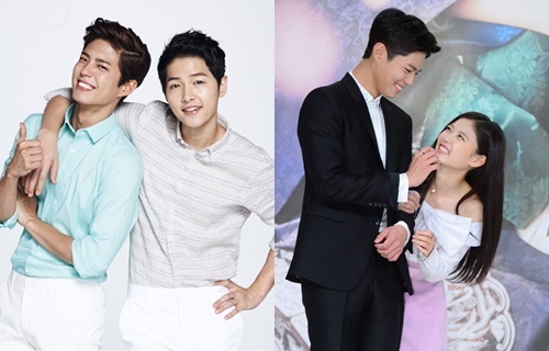 Song Joong Ki lấy Kim Yoo Jung ra để động viên Park Bo Gum