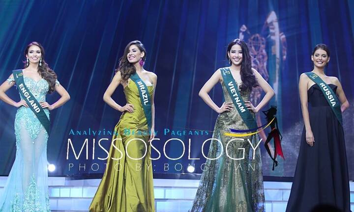 Nam Em vào top 8 Hoa hậu Trái Đất 2016