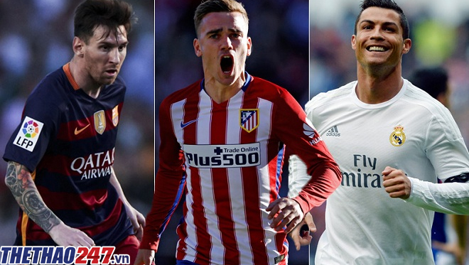 Griezmann nói gì về chủ nhân Quả bóng vàng 2016?