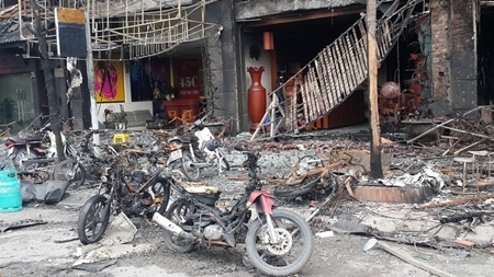 Chưa xác định được nguyên nhân vụ cháy quán karaoke làm 13 người thiệt mạng