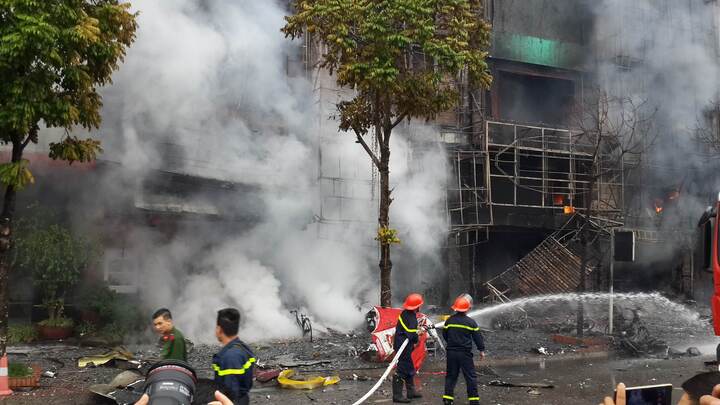 Vụ cháy quán karaoke làm 13 người chết qua lời kể của lính cứu hỏa