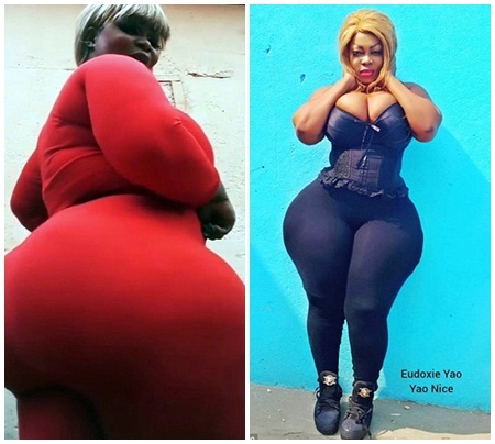 Cô gái có vòng 3 khủng nhất Tây Phi