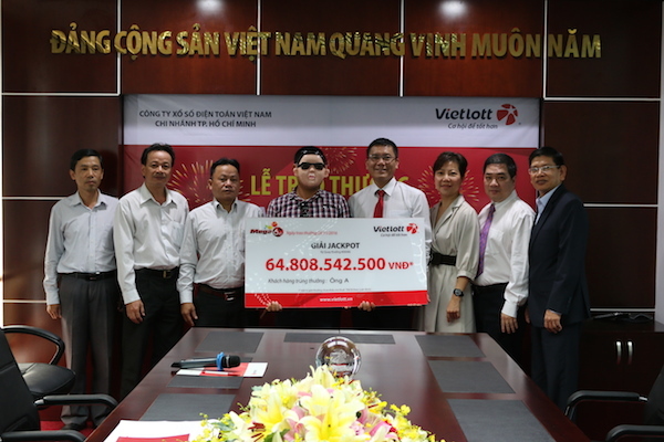 “Lộ diện” chủ nhân giải đặc biệt xổ số kiểu Mỹ 65 tỷ đồng