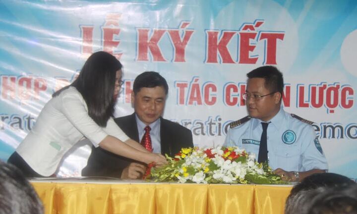 Công ty bảo vệ Đức Phát ký kết hợp tác chiến lược với đối tác ngoại