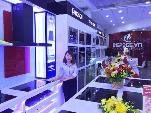 Bếp 365 tưng bừng khai trương showroom 132 Nguyễn Thị Thập nhiều ưu đãi hấp dẫn