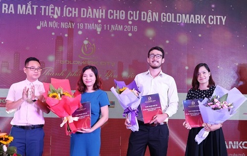 Lễ công bố tiện ích dành cho cư dân Goldmark City
