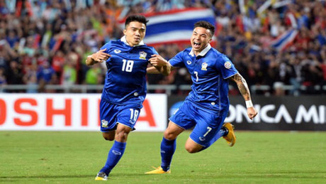 Thái Lan 1-0 Singapore (Bảng A AFF Cup 2016)