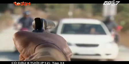 Cô dâu 8 tuổi phần 12 tập 33: Akhira chặn đường bắn mẹ con Diboni