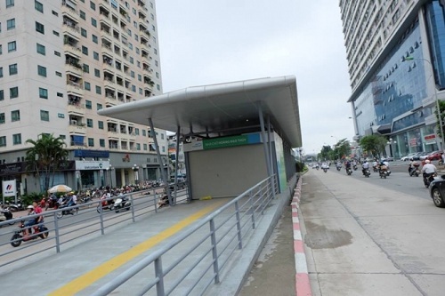 Lịch vận hành thử tuyến xe buýt nhanh BRT